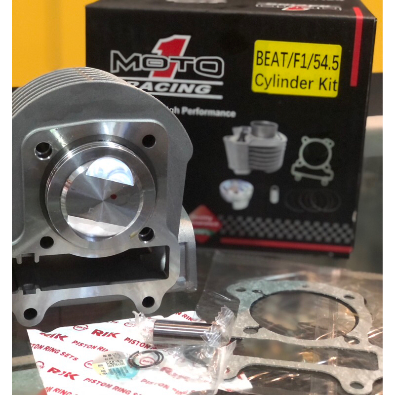 cylinder blok beat fi stater kasar kzl  moto1 blok seher beat stater kasar 54.5 boring beat fi bore 