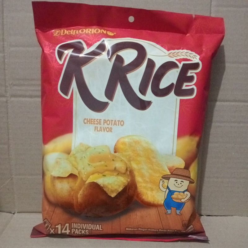 

KRice Cheese Potato Flavor Delfi Orion Isi 14