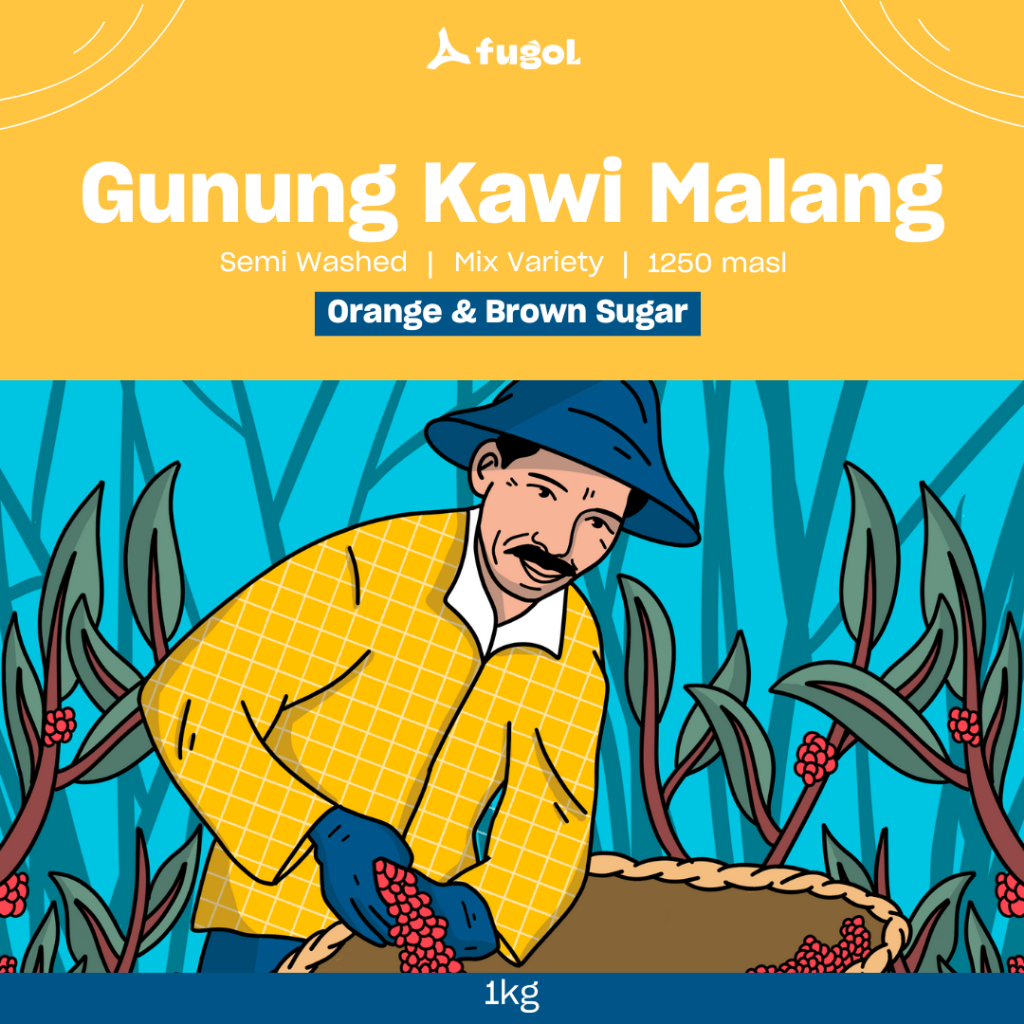

Biji Kopi Arabika Gunung Kawi Malang (1KG) Single Origin Specialty Coffee Beans