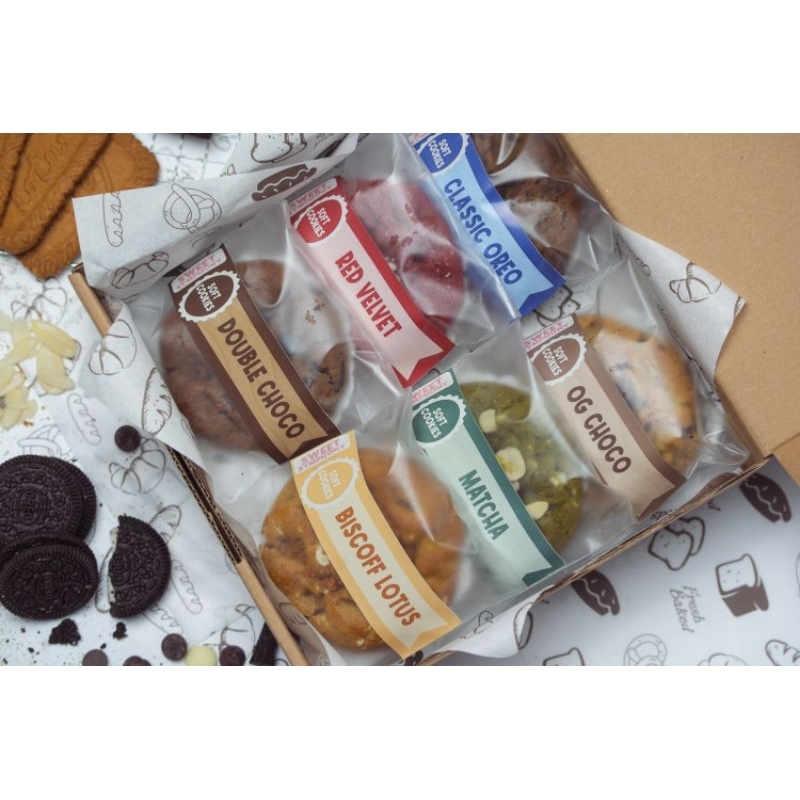 

Soft Cookies Premium 6 varian rasa