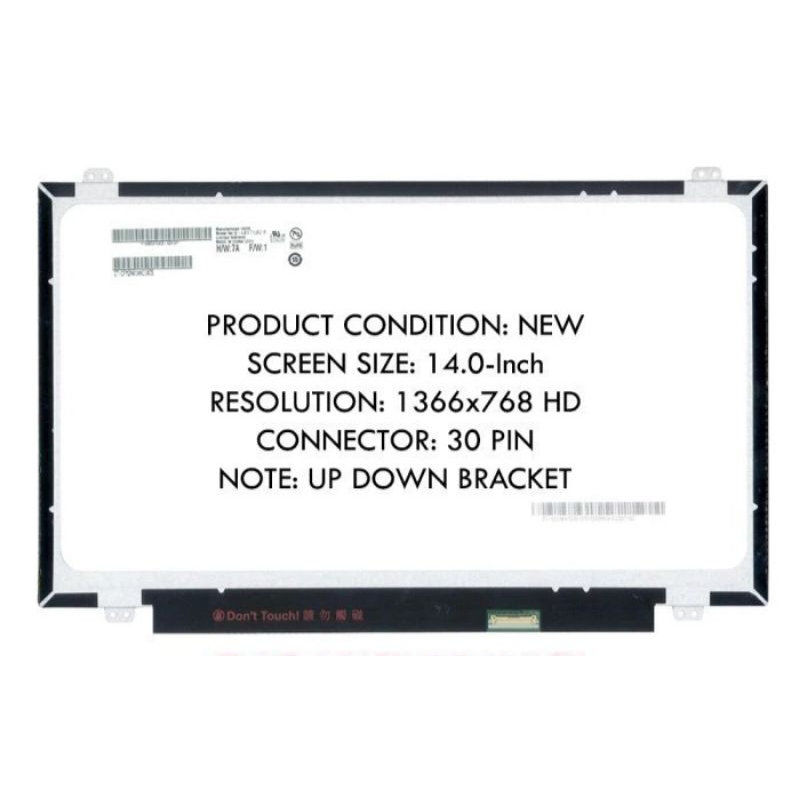 LCD Touchscreen DELL 147 LCD Laptop DELL