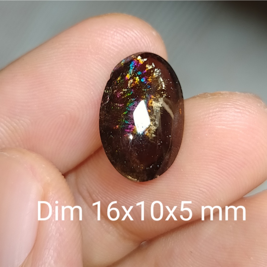 BATU KECUBUNG TEH PELANGI ASLI cek batu lainnya yaman api wulung opal bacan permata kalimaya kinyang