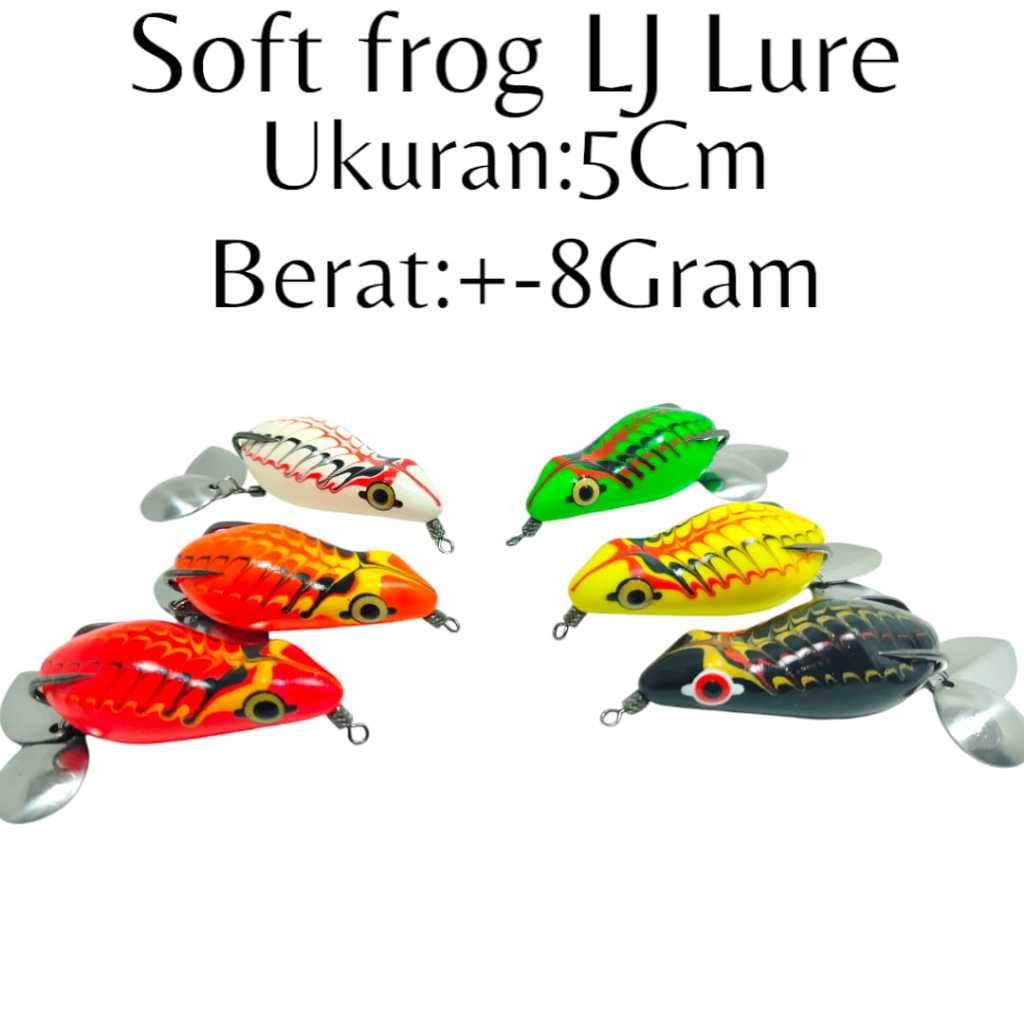 SOFT FROG LJ LURE UKURAN 5CM