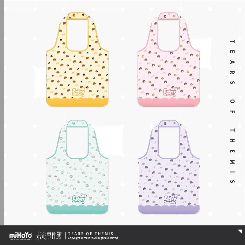 [READY STOCK] TEARS OF THEMIS FOLDING SHOPPING BAG FLUFFY SERIES