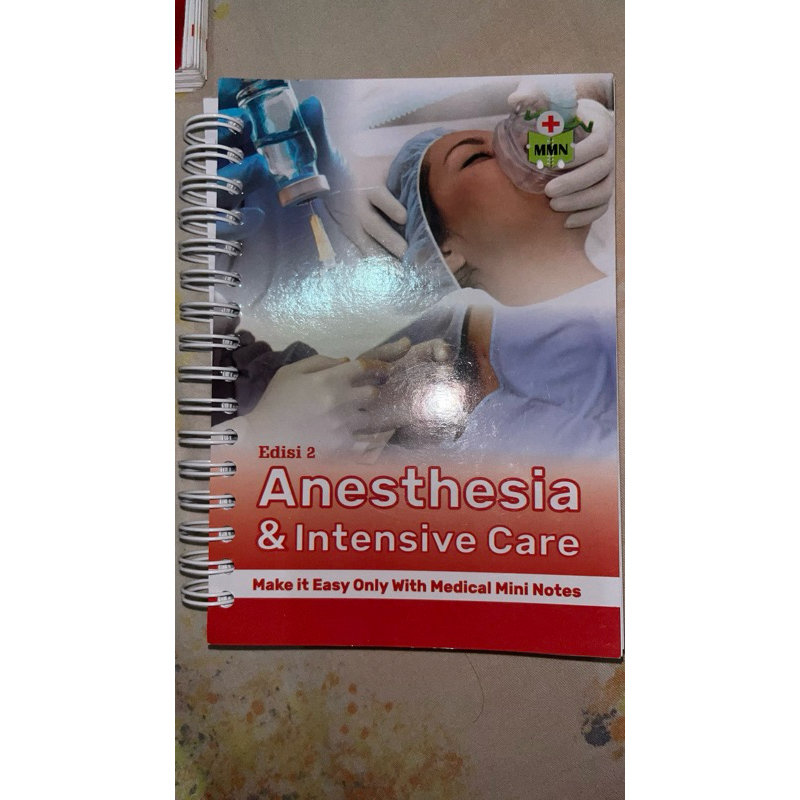 PRELOVED MMN MEDICAL MINI NOTES ANESTESI