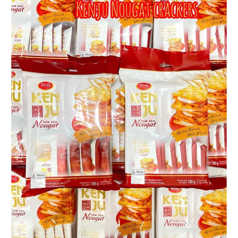 

Kenju Nougat Crackers Sandwich