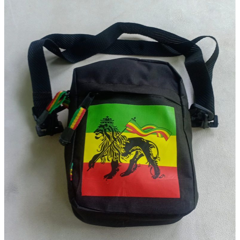 tas slempang rastaman tas selempang pria wanita jamaika tas samping regge sling bag reggae