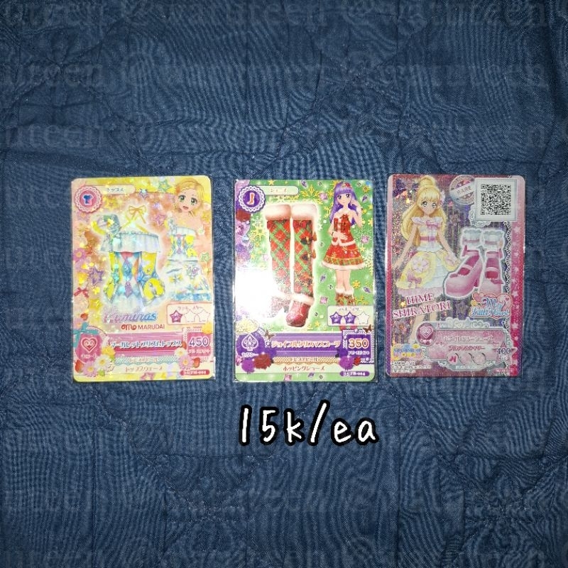 [BACA DESC] Kartu Card Aikatsu Stars Friends Planet Premium Rare Normal Promotion