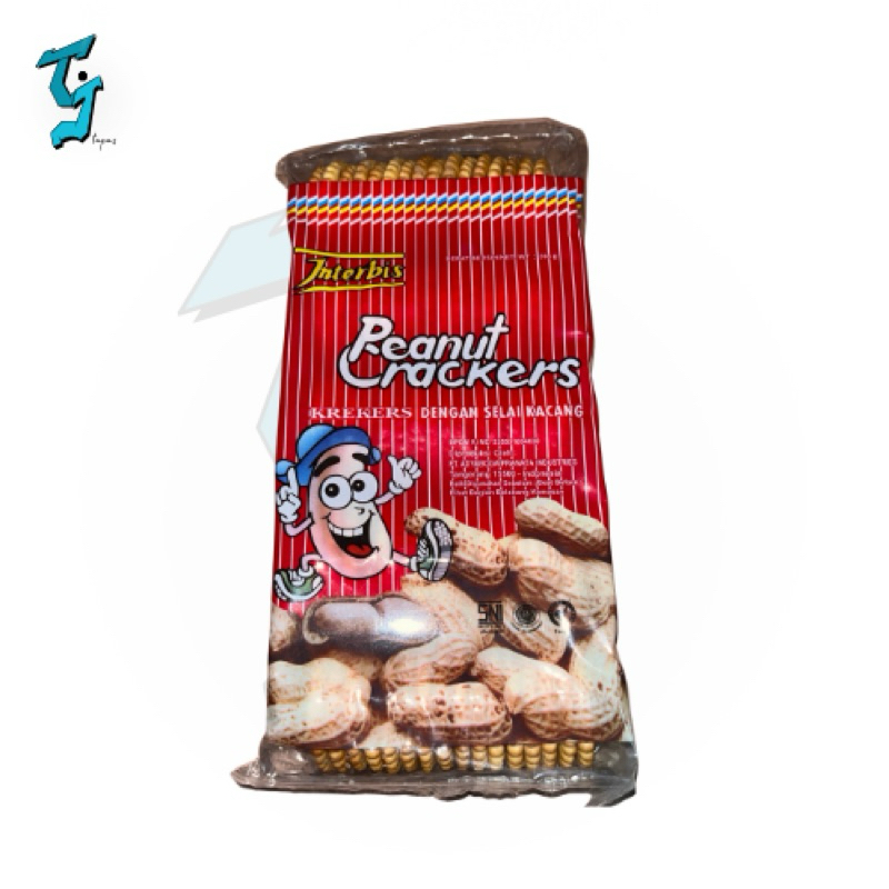 

Interbis Peanut Crackers, Biskuit Kacang @268gr