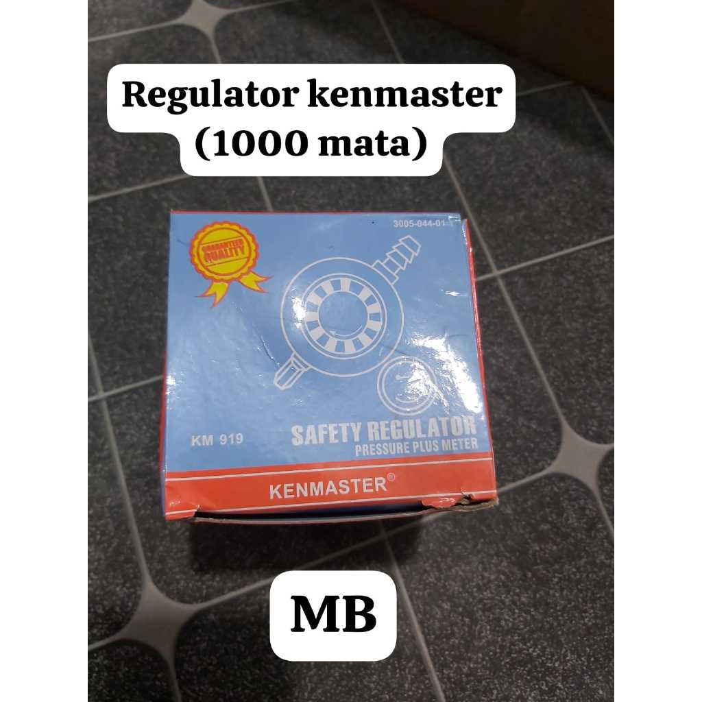 Regulator + Meter Gas LPG / Safety Regulator KM-919 Kenmaster