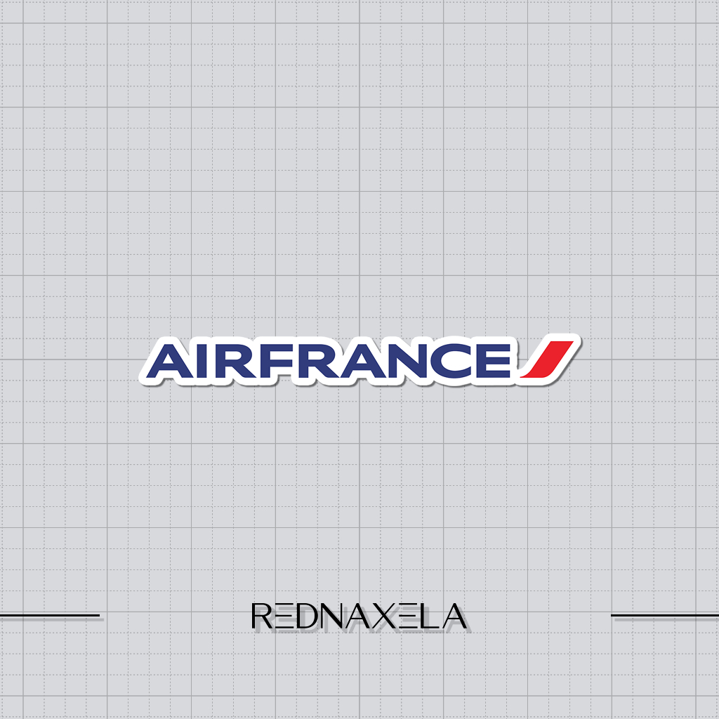 

Stiker Vinyl Air France Airlines Stiker Koper Outdoor Travel Sticker