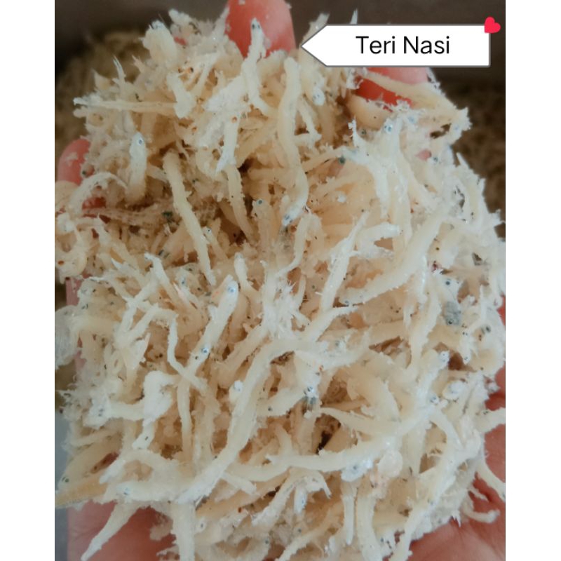 

IKAN ASIN TERI NASI MEDAN/ IKAN ASIN TERI NASI PUTIH KEMASAN 1000 GRAM