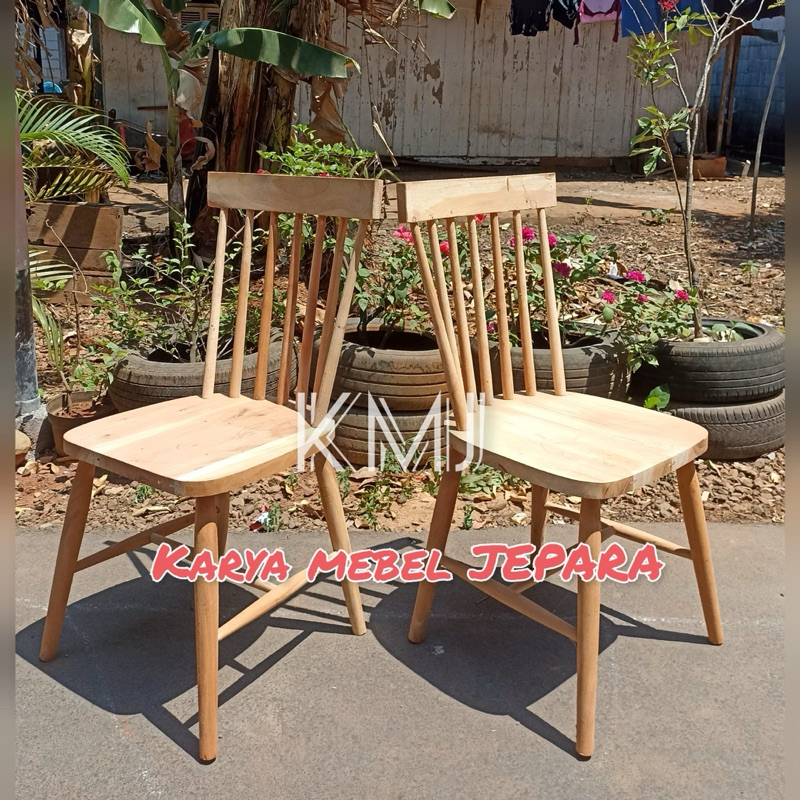 [KURSI] GARPU MAHONI FULL KAYU. BELOM TERMASUK ONGKOS KIRIM