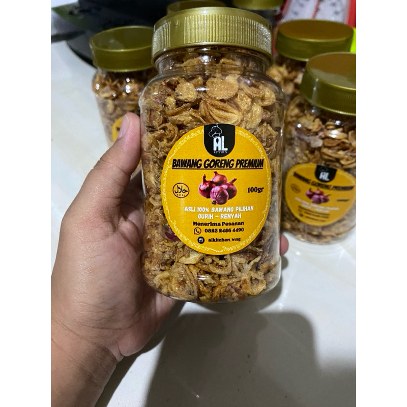 

BAWANG GORENG PREMIUM 100% ASLI BAWANG MERAH PILIHAN