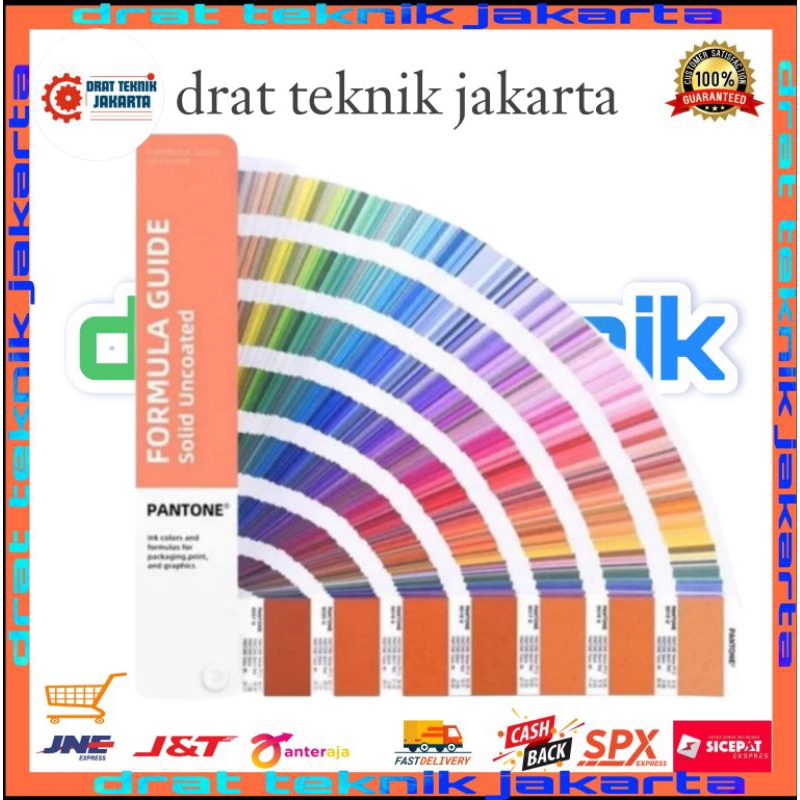 

PANTONE Color Guide Card International Standard Matte Warna