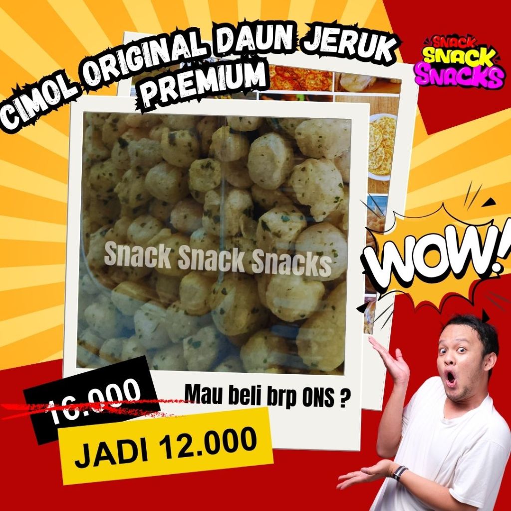 

CIMOL VIRAL RASA ORIGINAL & EKSTRA PEDAS | SS_SNACKS.DI | JAJANAN VIRAL