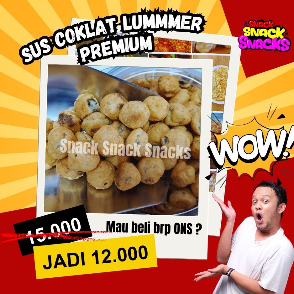 

SUS COKLAT LUMER | SS_SNACKS.ID | PROMO ANEKA CAMILAN JAJANAN PEDAS, ASIN DAN MANIS