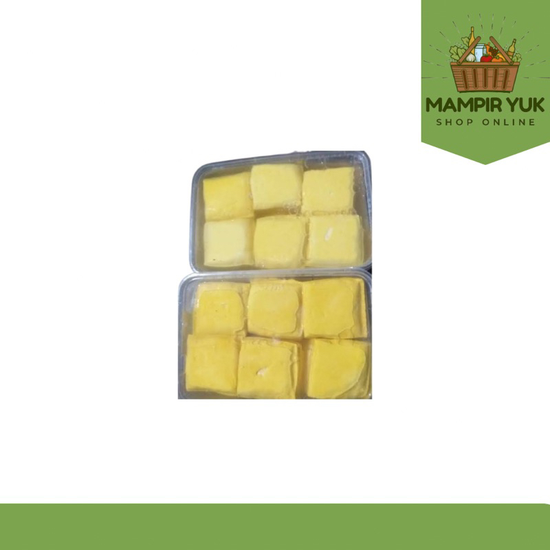 

Tahu kuning 1 kotak isi 10 pcs | mampiryuk
