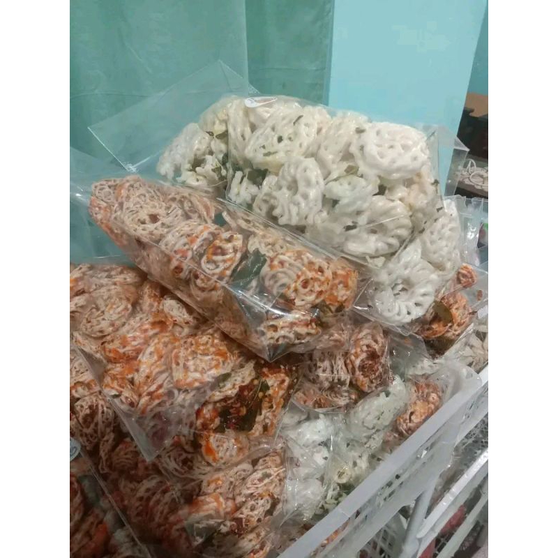 

kerupuk rafael beukah/ngembang 500grm