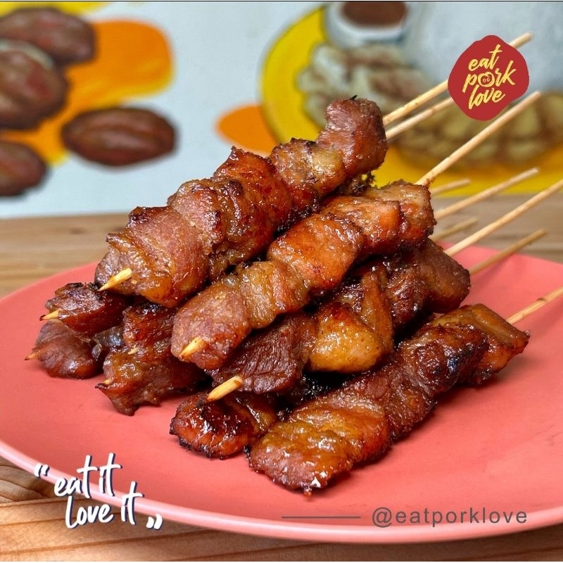 

Sate Babi Andalan (Porsian - 5 Tusuk) - Sate Babi Manis