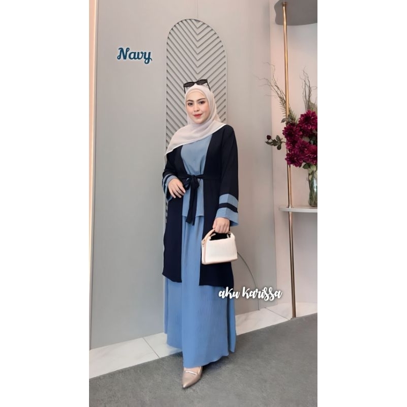 SET ROK TERBARU ORI AKU KARISSA 2024 ONE SET ROK MALAYSIA DIANITA TERBARU BY AKU KARISSA