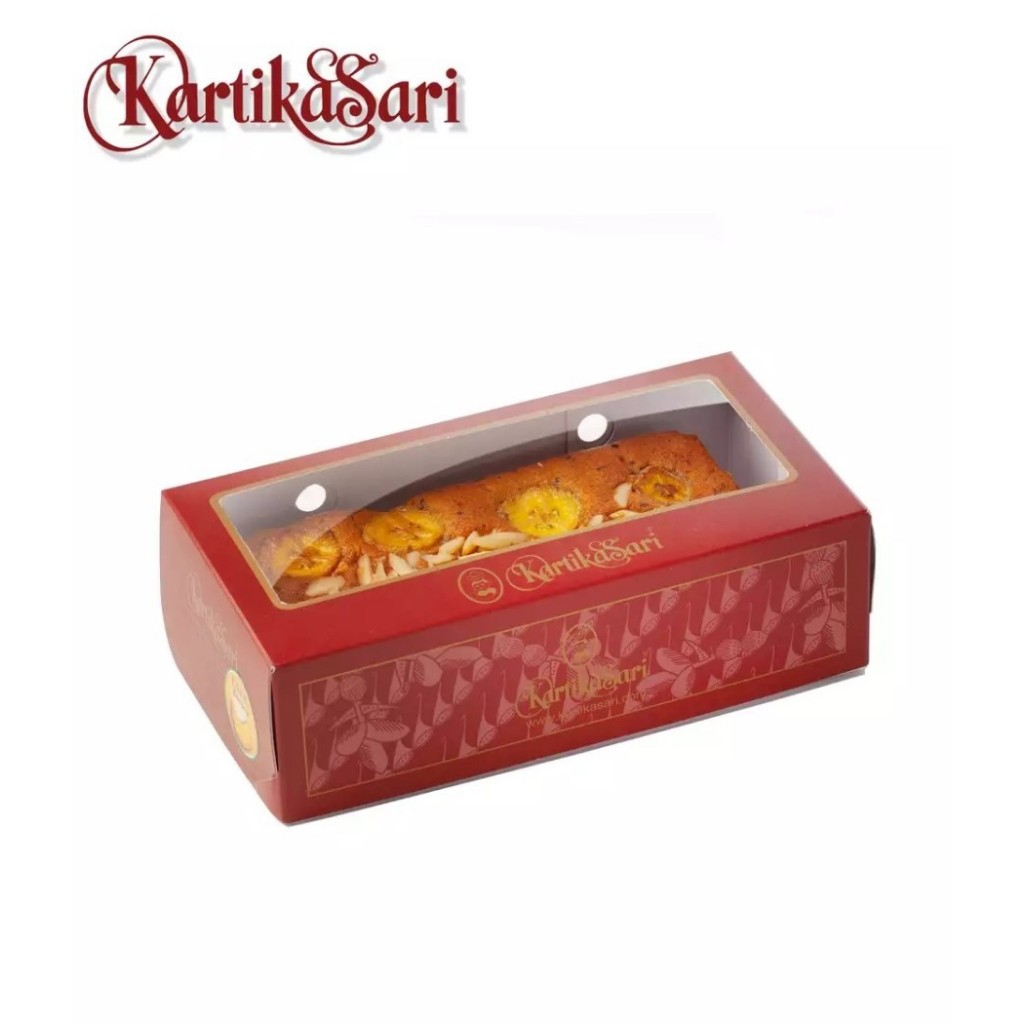 Kartika Sari Banana Cake Original Coklat oleh oleh bandung kartika sari