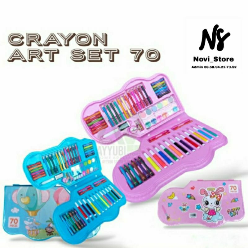 

crayon art set isi 70