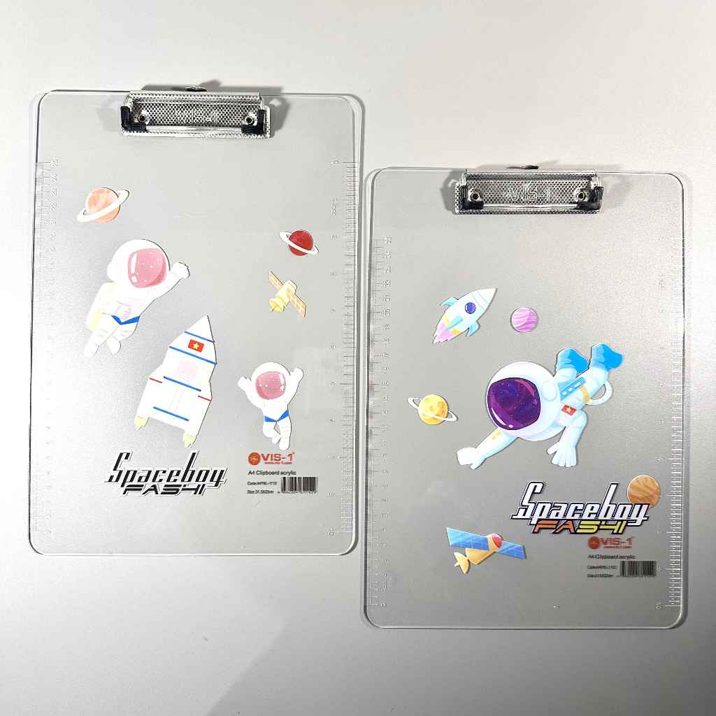 

(PCS)Clipboard Fancy A4 YKL-1112 / Papan Jalan / Alas Ujian