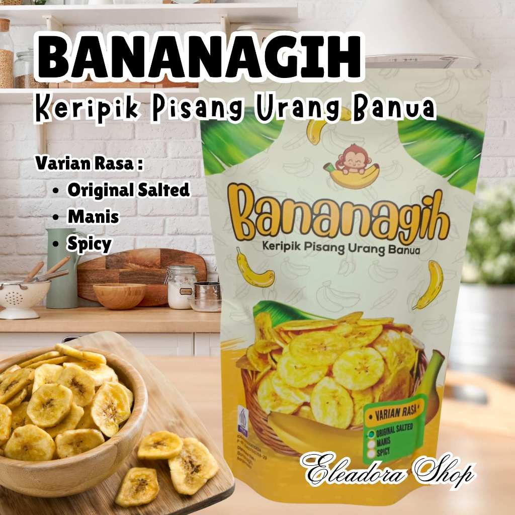 

Keripik Pisang Merk Bananagih Khas Banjarmasin