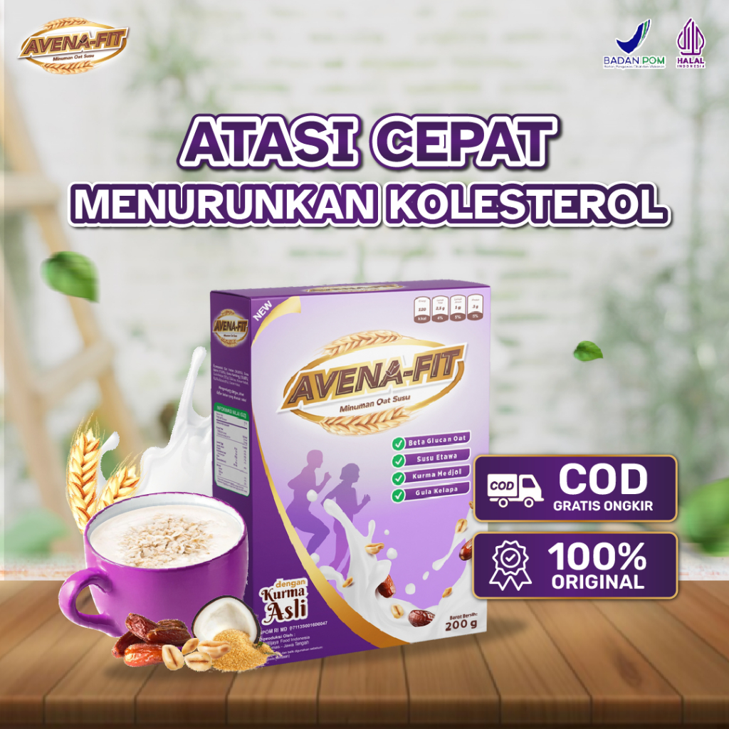 

Avenafit Sereal Oat Sarapan Membantu Menjaga Kolesterol Tetap Stabil