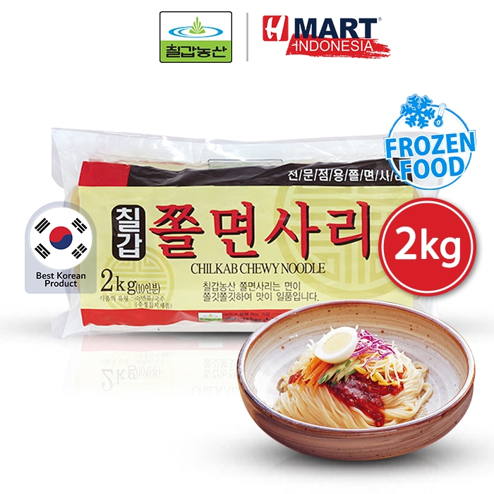 

CHILKAB Chewy Noodle - Mie Basah Khas Korea Bertekstur Kenyal 2kg