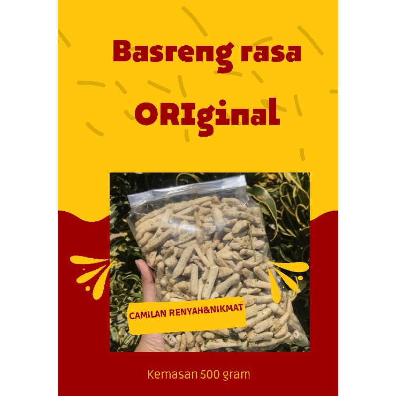 

Basreng Stik ORI kemasan 500 gram