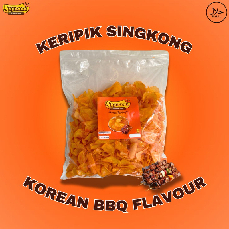 

Saynana Keripik Singkong Korean BBQ 1kg