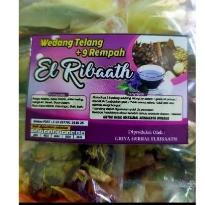 

[ BONUS 1 PCS] WEDANG TELANG 9 REMPAH + GULA BATU (ISI 10 PCS)PIRT : 213 357701033025