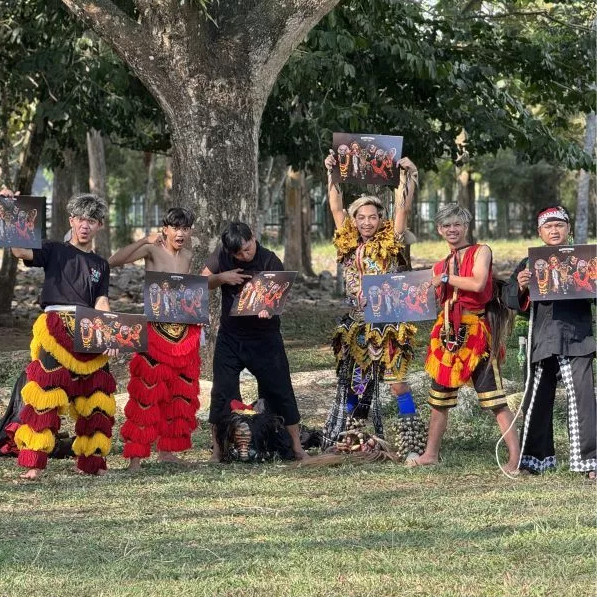 Poster Barongan Buto Garuda Wisnu Satria Muda Original GWSM Terbaru