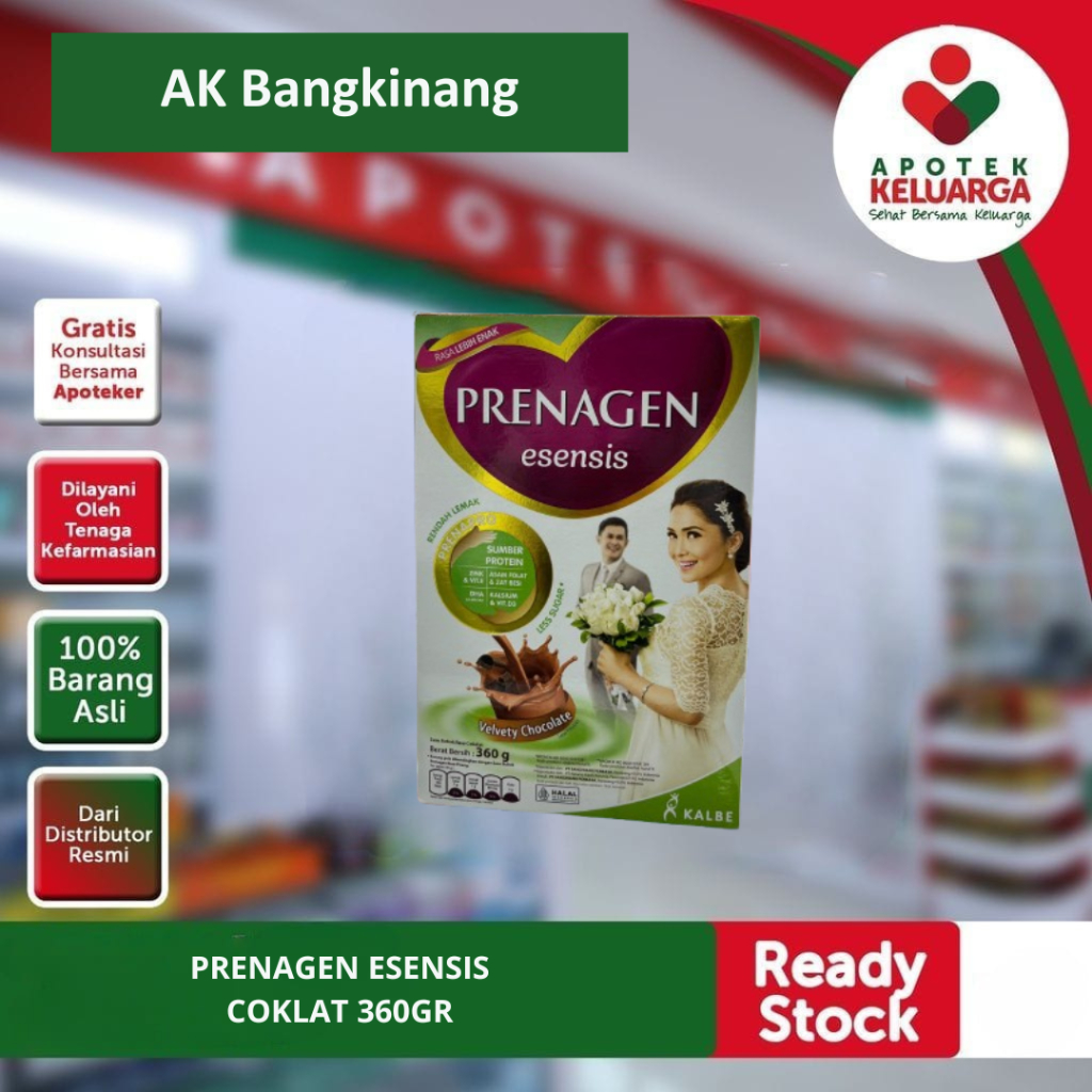 

KALBE SUSU PRENAGEN ESENSIS 360 G COKLAT #PROGRAMKEHAMILAN #SUSUPERSIAPANKEHAMILAN