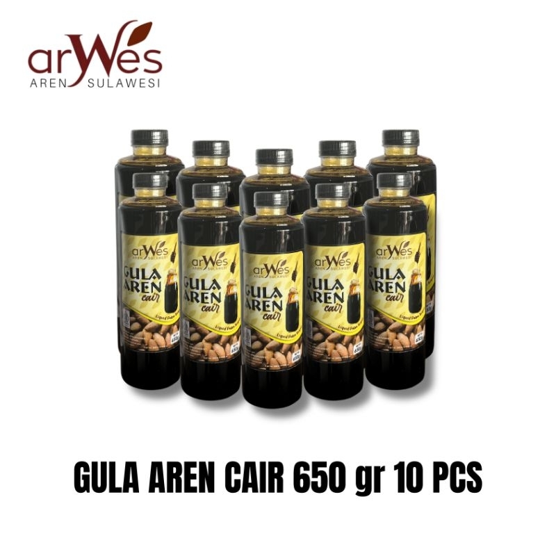 

Paket gula aren cair 650 isi 10 pcs/ Gula aren/ liquid palm sugar/ Aren cair
