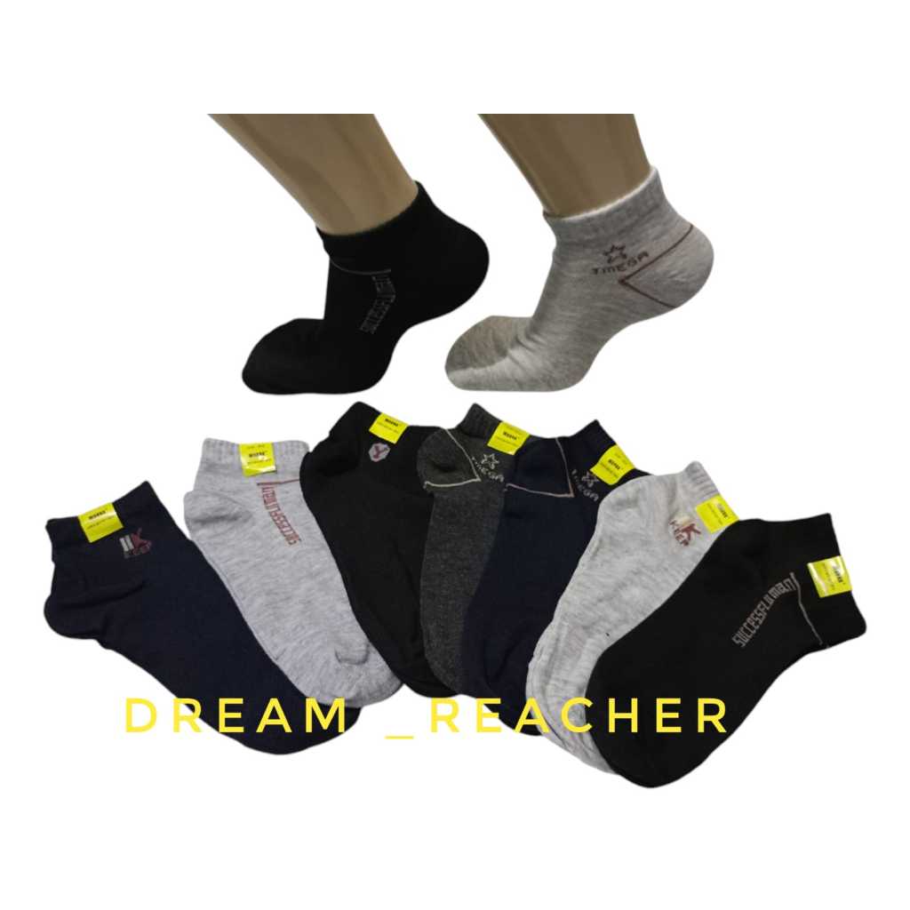 Kaos kaki Pendek Motif Pria Wanita, Kaos Kaki Olahraga Pendek Semata kaki