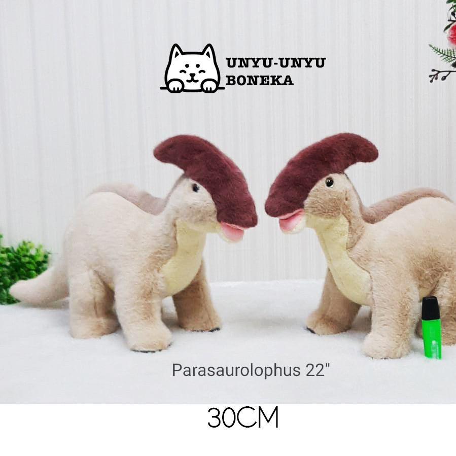 kawaii boneka Parasaurolophus dino dinosaurus tyrex cute Import animal import mewah beruang souvenir