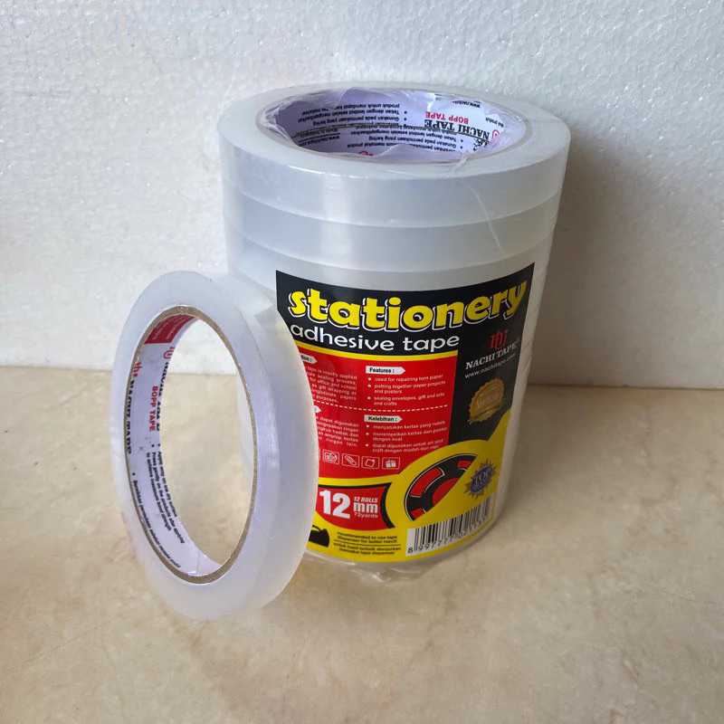 

Selotip/solasi 12mm merk Nachi tape