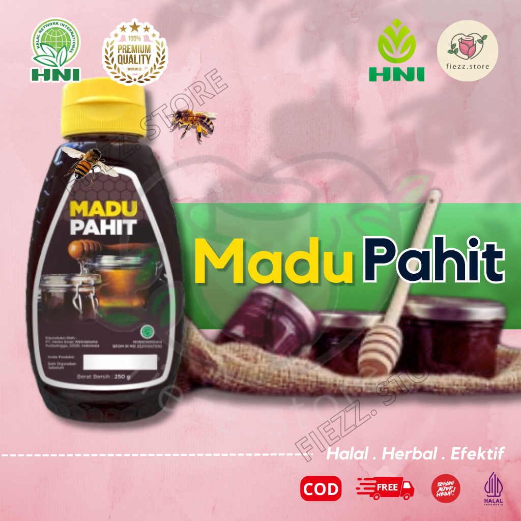 

Madu Pahit atau Madu Hitam HNI HPAI rasa getir