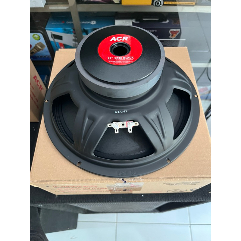 Speaker ACR 1230 Black 12 inch Fullrange Original Speaker 12in ACR 1230 Black 12 in
