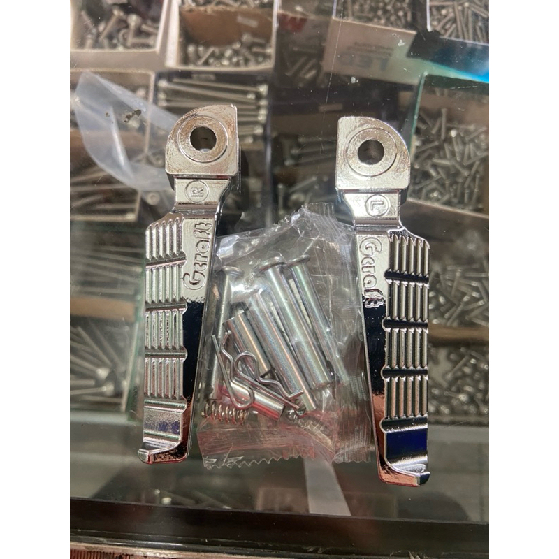 Footstep pijakan kaki stenlis Gcraft Sepasang