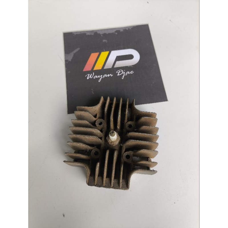 Blok Busi L2G YB 100 Blok Cylinder head Yamaha L2S L2 Super L2G YB Original Second