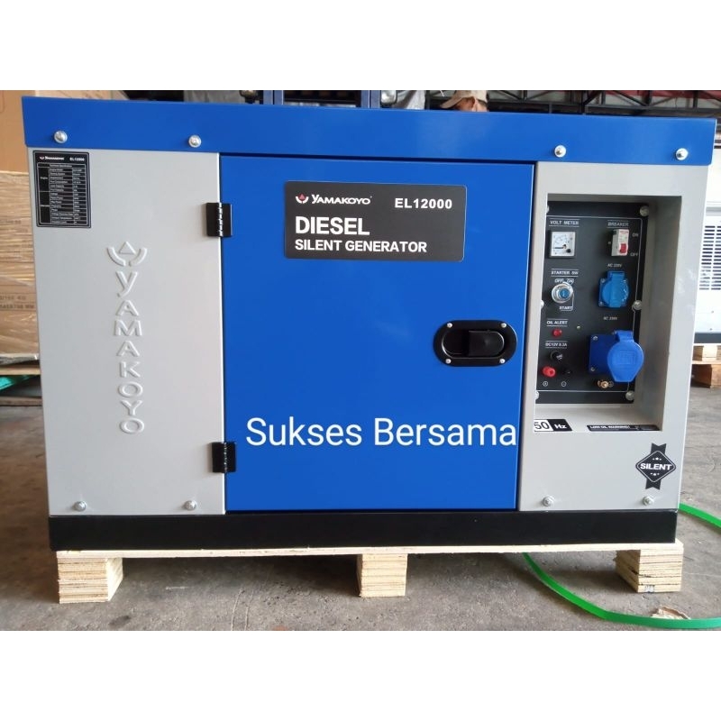 Generator / Genset Silent Solar Yamakoyo EL12000SS EL12000SST (8000watt)