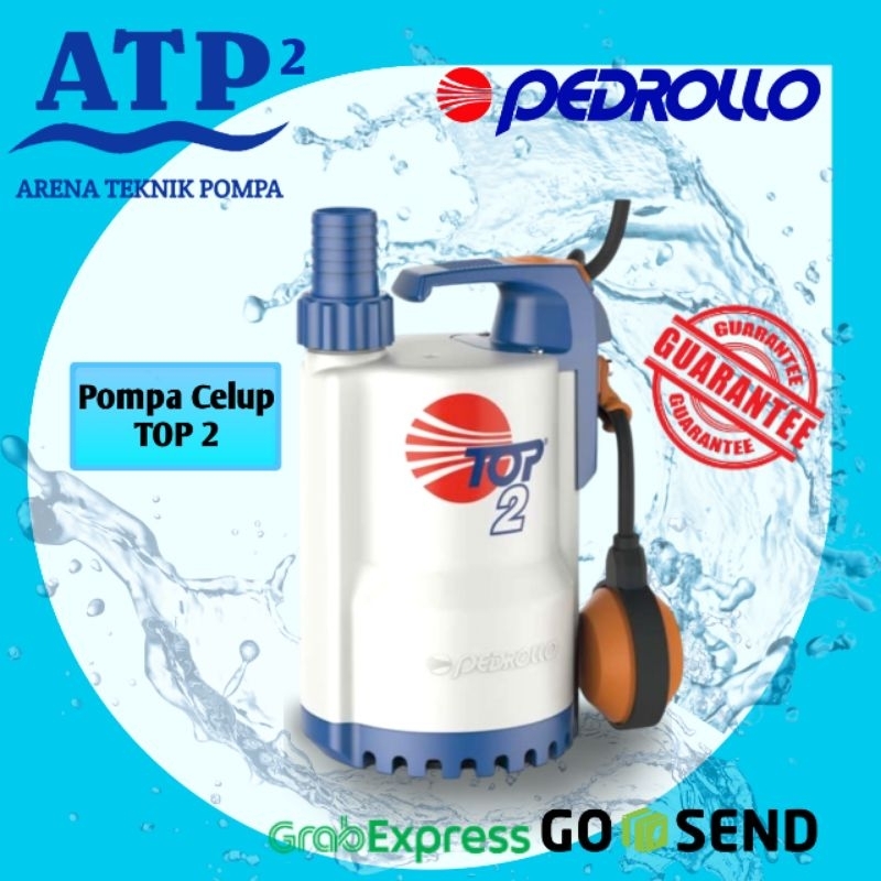 Pedrollo TOP 2 Pompa Celup Pompa Air POmpa Submersible