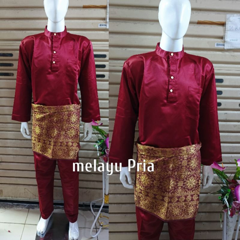 Rumpak Melayu/Kain untuk Pakaian Pria melayu/Kain rumpak aja