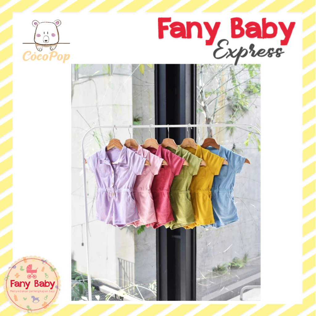 COCOPOP BABY - COCO SAFARI DRESS