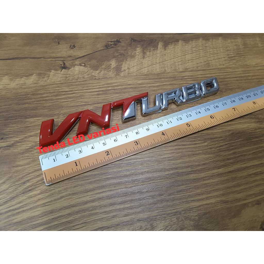 Emblem VNT turbo fortuner/emblem tulisan VNT turbo fortuner