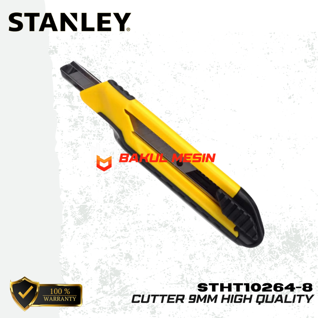 

STANLEY Pisau cutter 18mm STHT10265-8 ABS Auto Lock Snap Off Knife